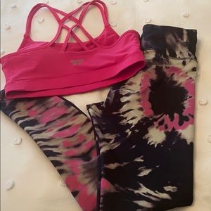 NOLI TIE DYE LEGGINGS SZM **like new